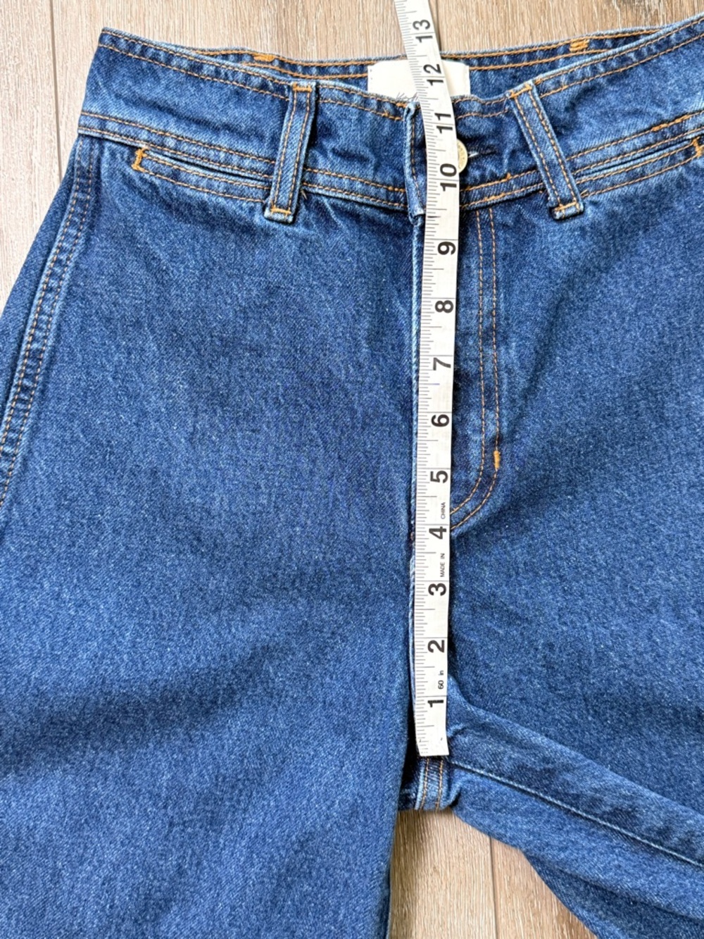 Reformation Austin Ultra High Rise Wide Leg Jeans Kacey Musgraves Elwood Size 23 - Picture 15 of 16